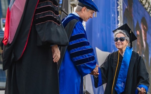 93-Year Old College Grad: It’s Never Too Late Graduation Ceremony